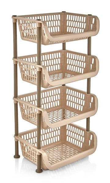 Tároló Polc 4 Részes (28CM*39CM*82.5CM)