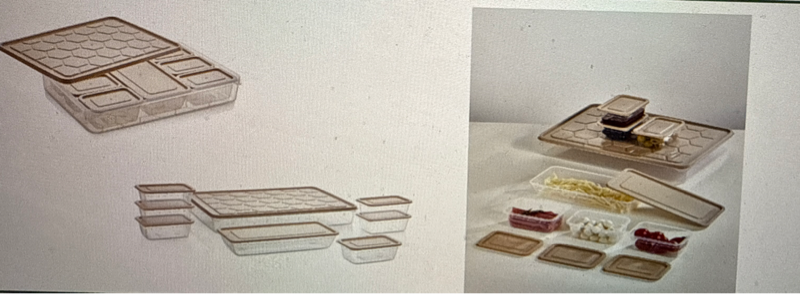 Tárolódoboz szett 8db