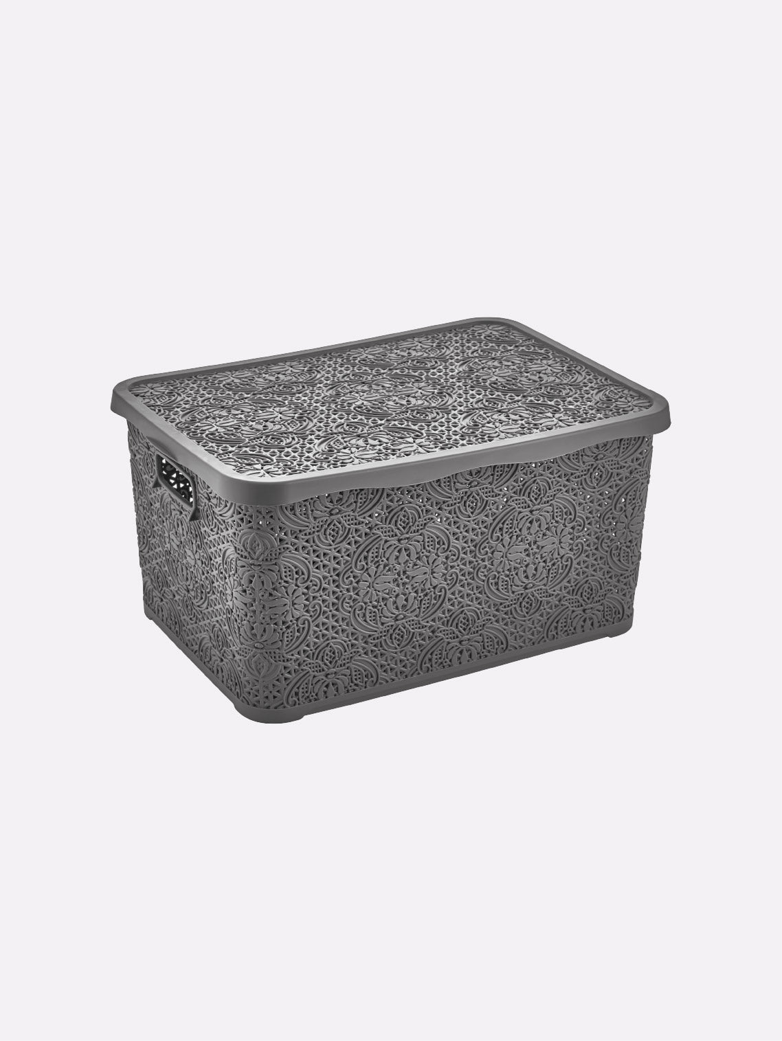 Kosár Fedeles Kötött 20L