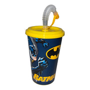 Pohár Fedővel És Szívószállal Batman