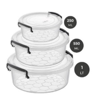 Tárolódoboz Szett 3db