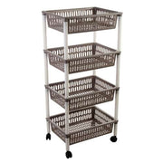 Polc kerekeken 4 emeles 29CMx39.5CMx81CM