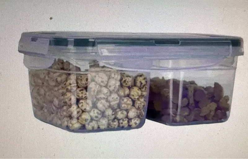 Tárolódoboz 2 Rekeszes