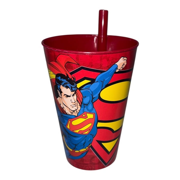 Pohár Szívószállal Superman