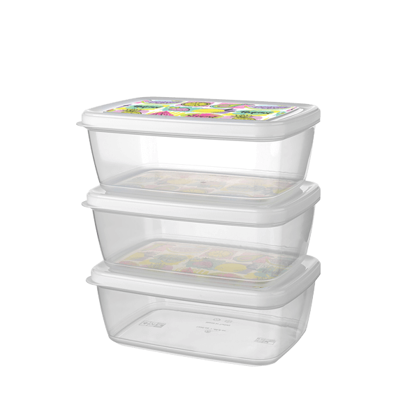 Doboz 3 Db Szett 850Ml