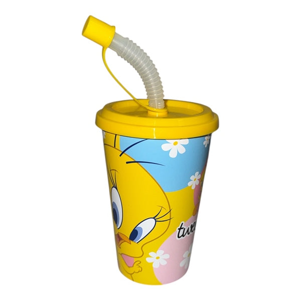 Pohár Fedővel És Szívószállal Tweety