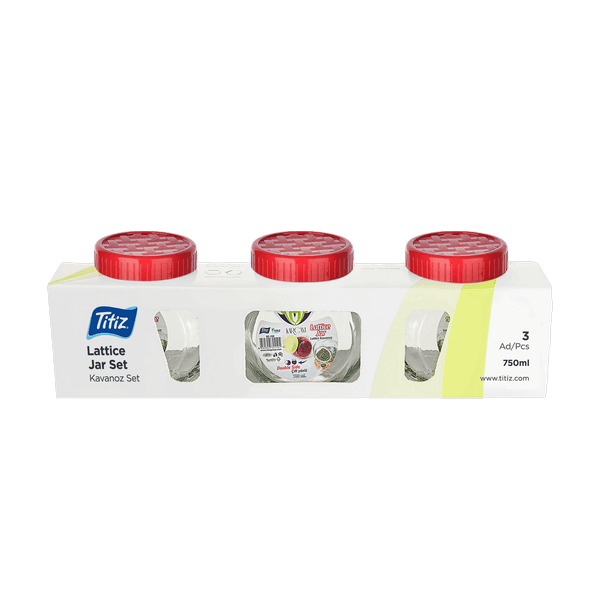 Fűszertartó Szett 3Db 750Ml
