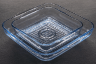 Négyzet Sütőforma Szett 2Db