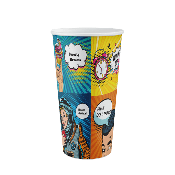 Mintás Pohár 650Ml