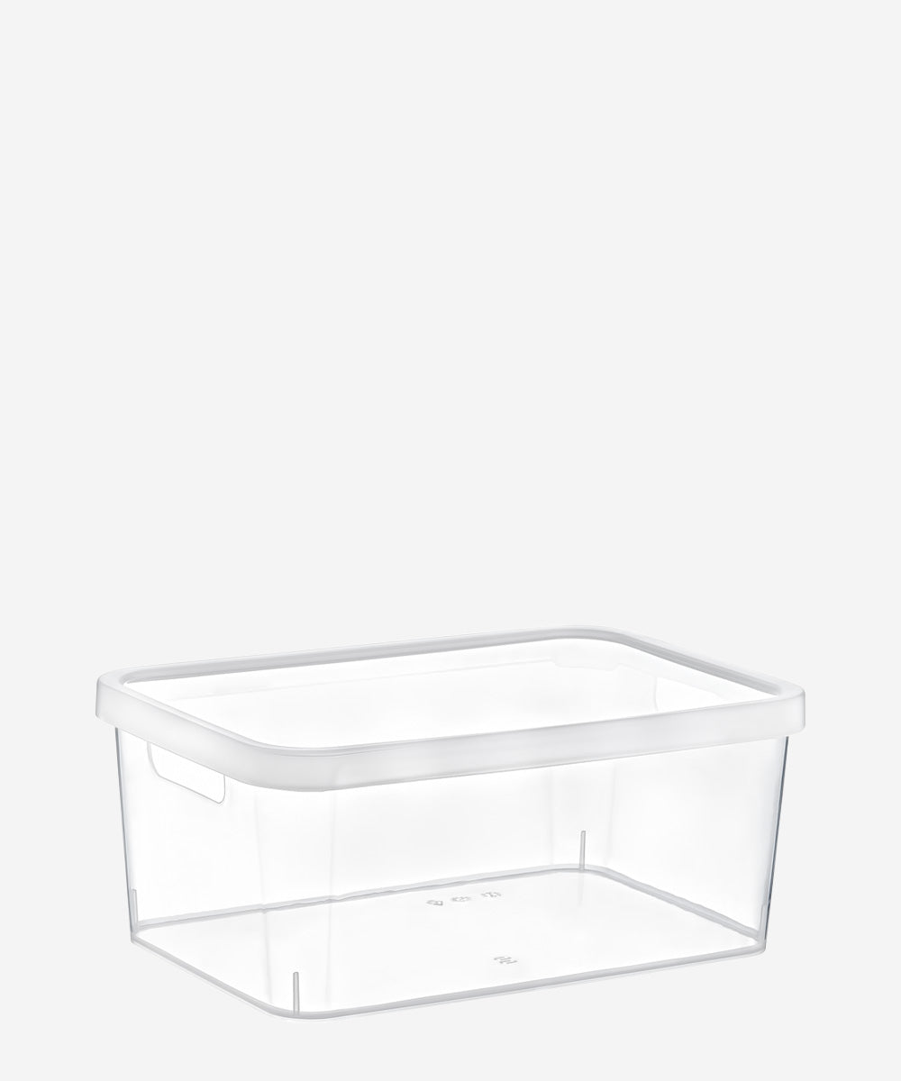 Átlátszó Tárolódoboz Fedeles