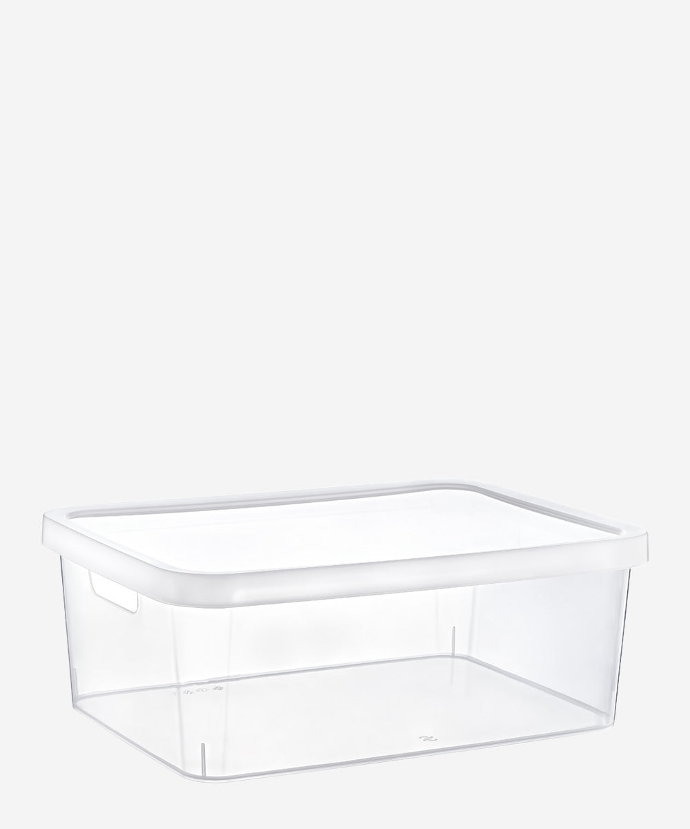 Átlátszó Tárolódoboz Fedeles
