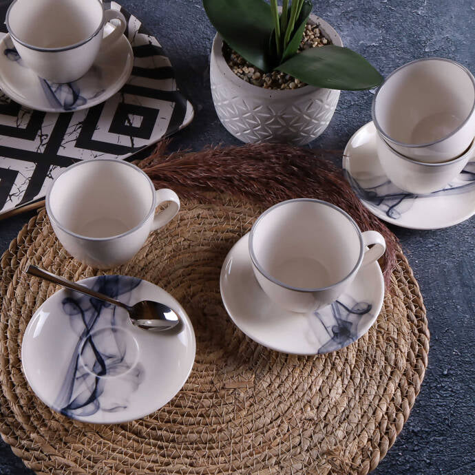 Tea Szett (6 Csésze, 6 Tányér)